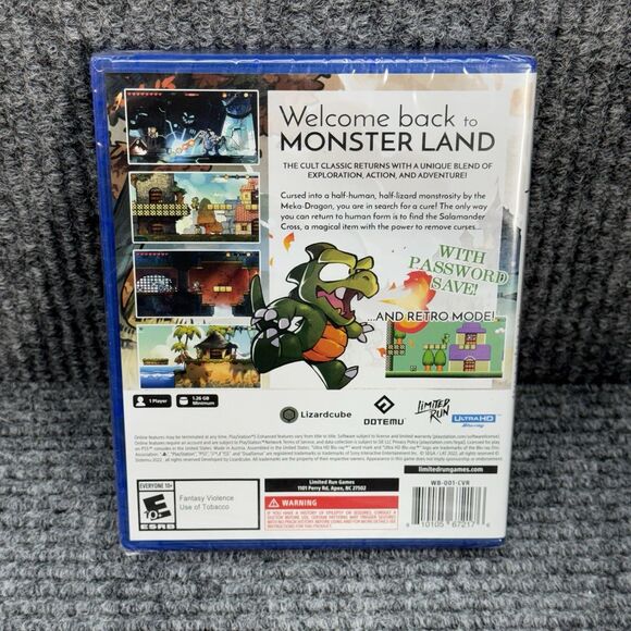 Wonder Boy: The Dragon's Trap | PS5 Playstation 5 | Limited Run Games | 2023 - Picture 2 of 3